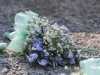 Hint Of Mint ~ Pin Style With Lavender Statice & Babys Breath
