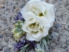 Lisianthus with lavender & succulent