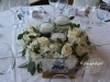 White Rhapsody Floral Ring ~ Centerpiece