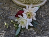 For the ring bearer ~ cushion mums & small spray rose