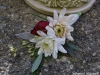 Cushion Mums & Spray Rose ~ Ring Bearer Boutonniere