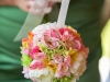 Sweet Pea Kissing Ball ~ Cheerful Faux Flowers