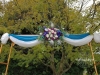 Feathered & Fabulous ~ Floral Swag
