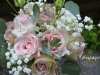 Bridesmaid bouquet from 'Something Blue'